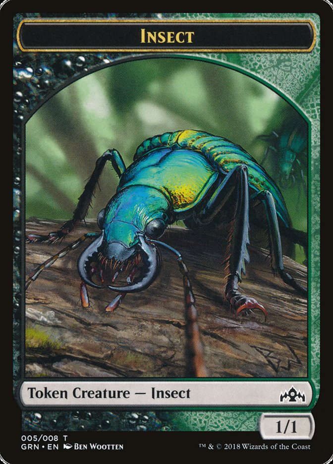 Saproling // Insect [Guilds of Ravnica Guild Kit Tokens] | Rock City Comics