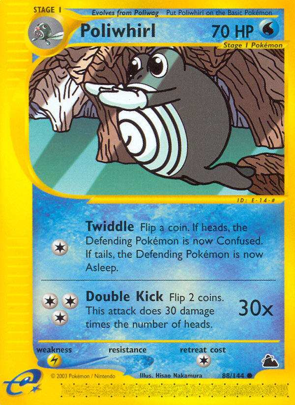 Poliwhirl (88/144) [Skyridge] | Rock City Comics