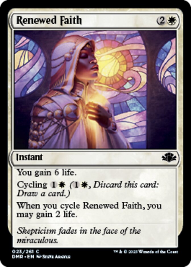 Renewed Faith [Dominaria Remastered] | Rock City Comics