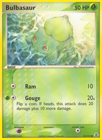 Bulbasaur (55/112) [EX: FireRed & LeafGreen] | Rock City Comics