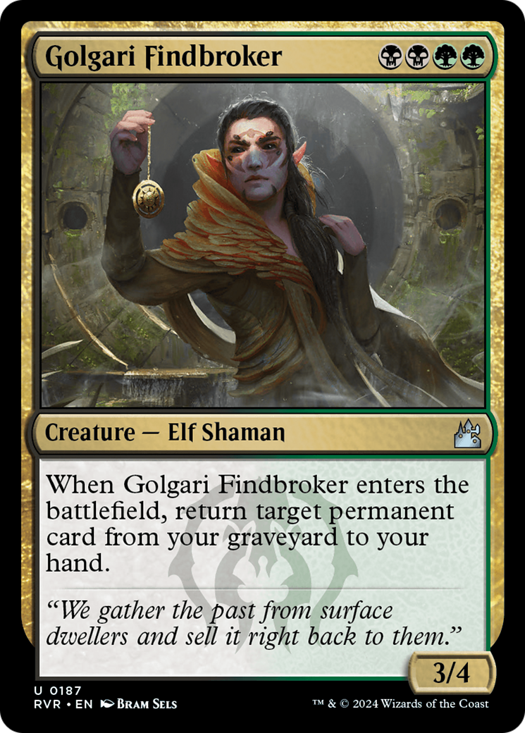 Golgari Findbroker [Ravnica Remastered] | Rock City Comics