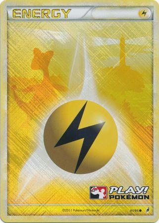 Lightning Energy (91/95) (Play Pokemon Promo) [HeartGold & SoulSilver: Call of Legends] | Rock City Comics