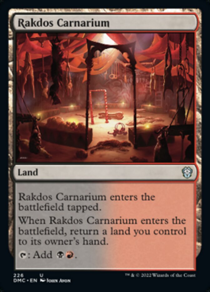 Rakdos Carnarium [Dominaria United Commander] | Rock City Comics