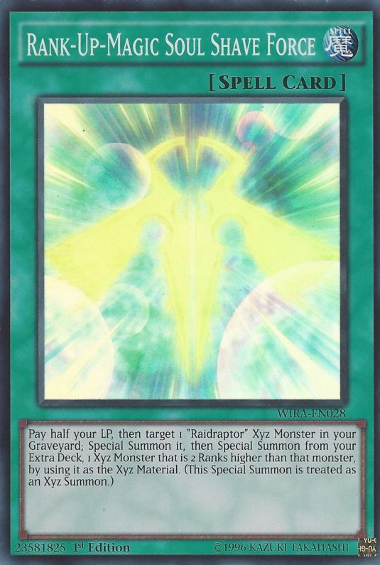 Rank-Up-Magic Soul Shave Force [WIRA-EN028] Super Rare | Rock City Comics