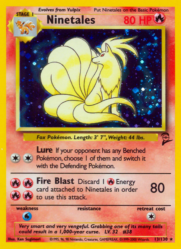 Ninetales (13/130) [Base Set 2] | Rock City Comics