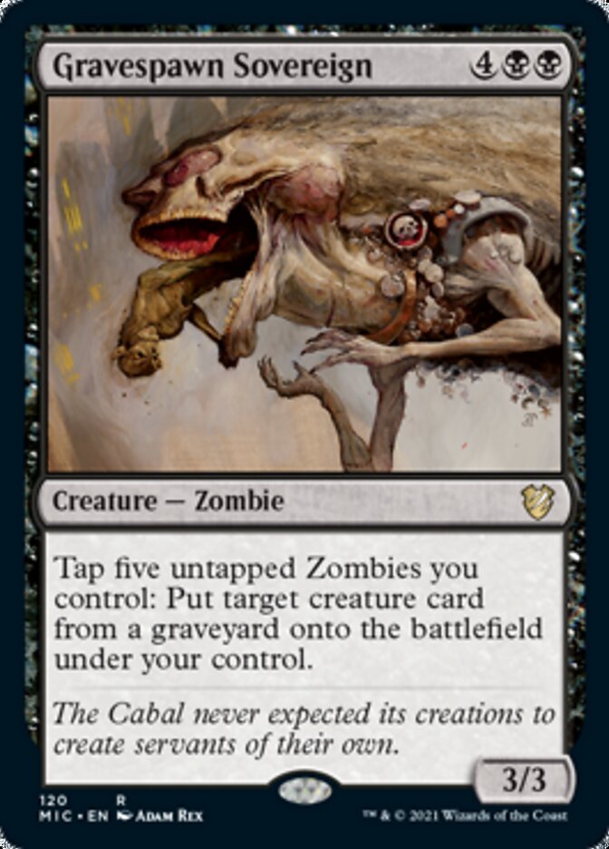 Gravespawn Sovereign [Innistrad: Midnight Hunt Commander] | Rock City Comics