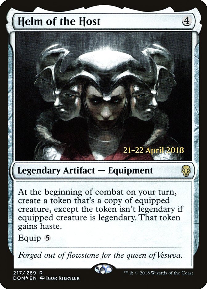 Helm of the Host  [Dominaria Prerelease Promos] | Rock City Comics