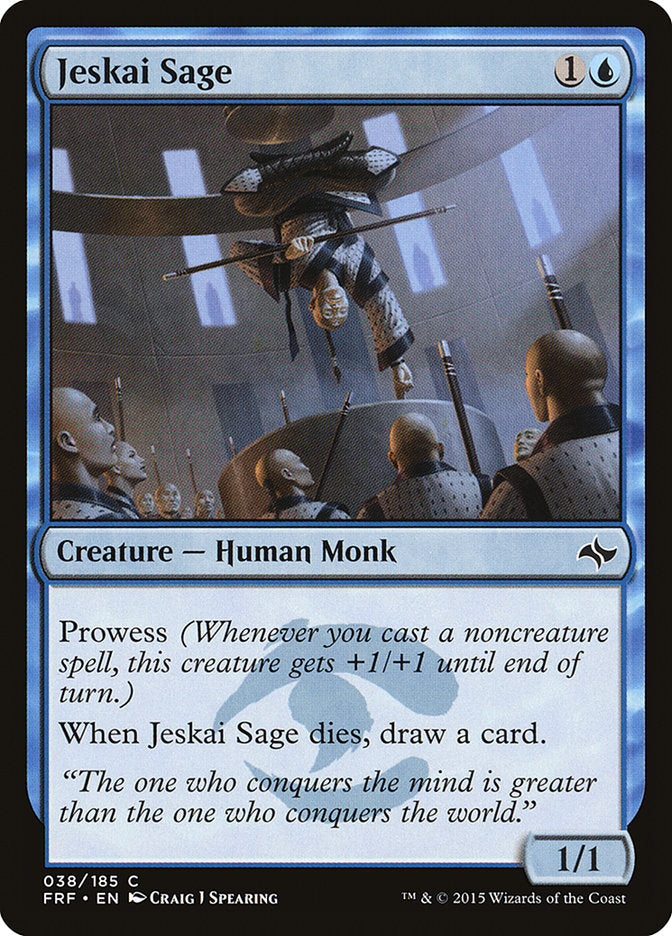 Jeskai Sage [Fate Reforged] | Rock City Comics