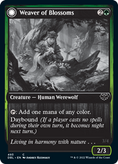 Weaver of Blossoms // Blossom-Clad Werewolf [Innistrad: Double Feature] | Rock City Comics