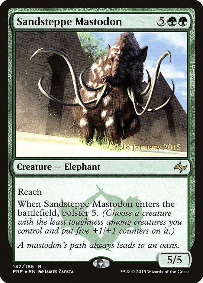 Sandsteppe Mastodon  [Fate Reforged Prerelease Promos] | Rock City Comics