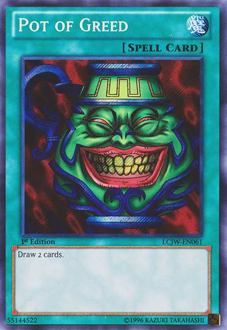 Pot of Greed [LCJW-EN061] Secret Rare | Rock City Comics