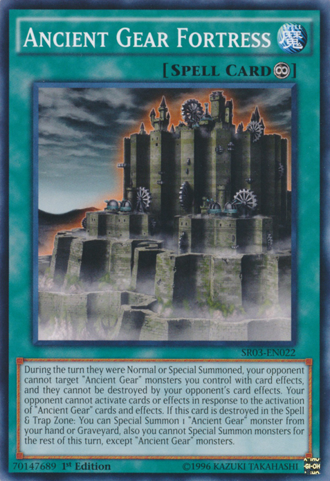 Ancient Gear Fortress [SR03-EN022] Common | Rock City Comics