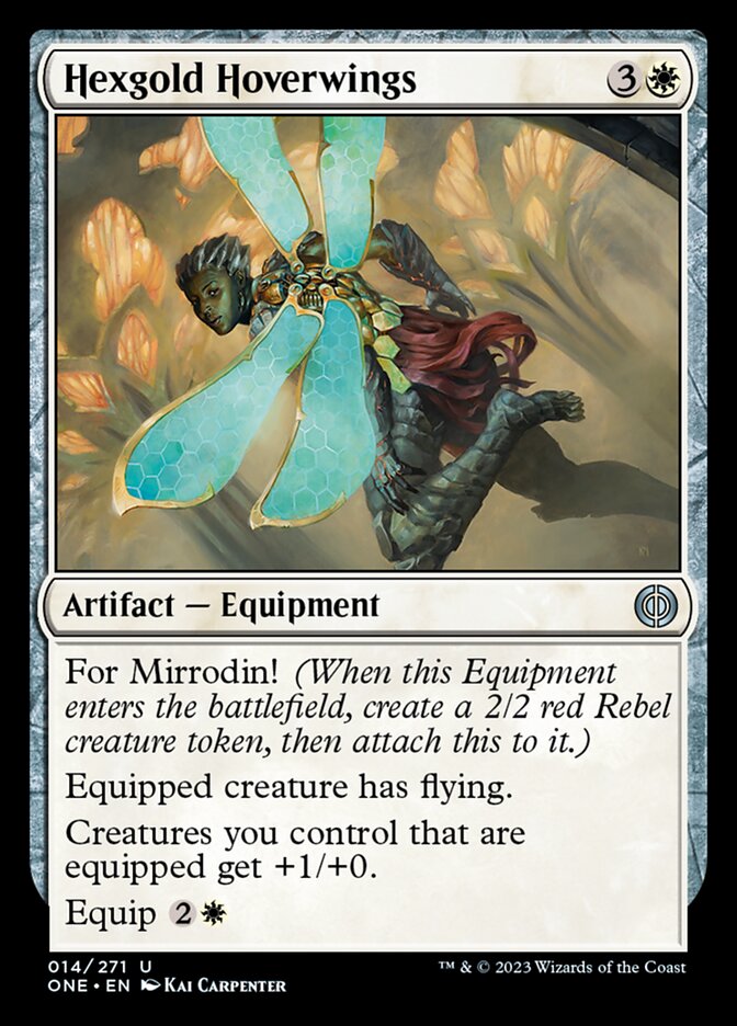 Hexgold Hoverwings [Phyrexia: All Will Be One] | Rock City Comics