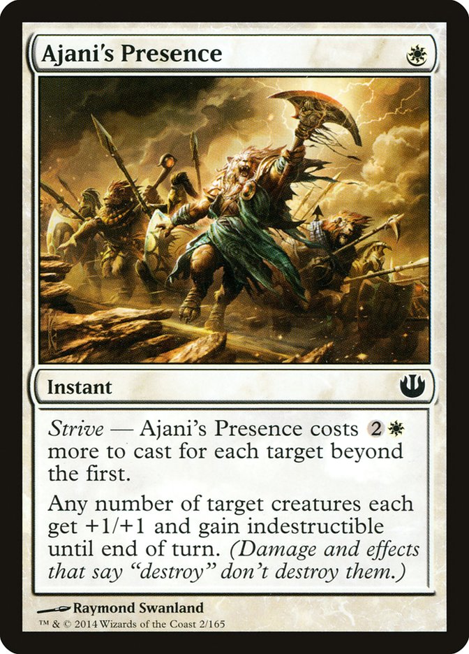 Ajani's Presence [Journey into Nyx] | Rock City Comics