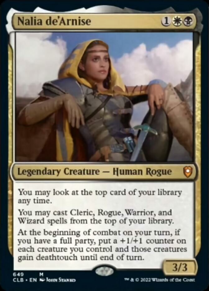 Nalia de'Arnise [Commander Legends: Battle for Baldur's Gate] | Rock City Comics