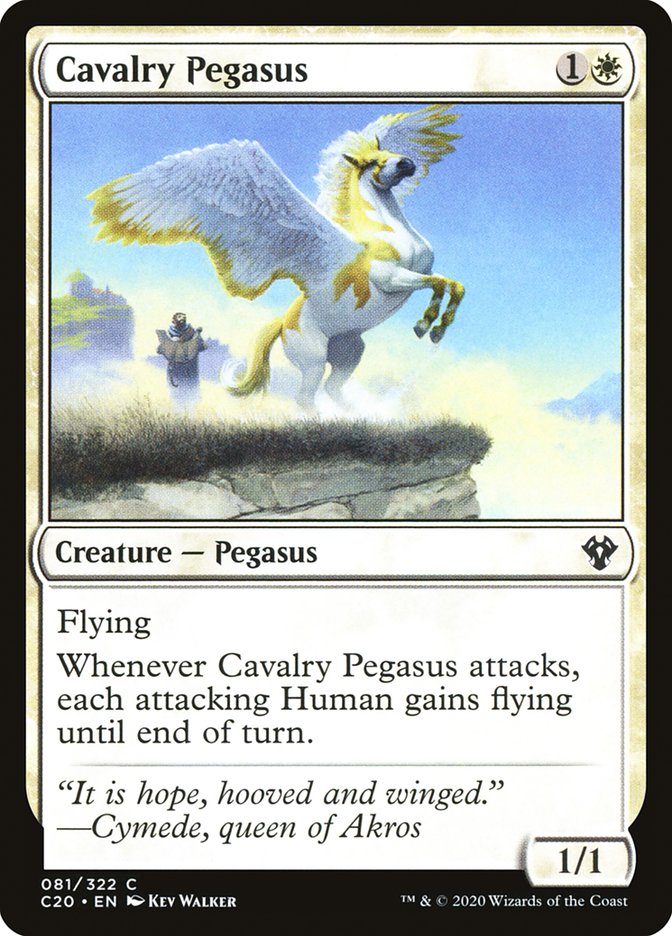 Cavalry Pegasus [Commander 2020] | Rock City Comics