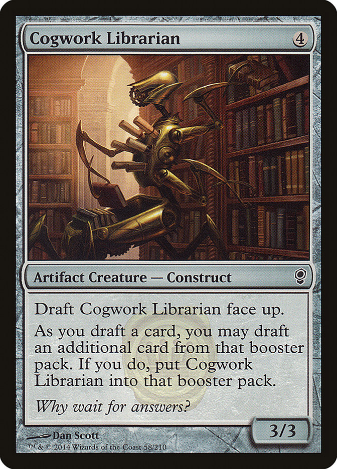 Cogwork Librarian [Conspiracy] | Rock City Comics