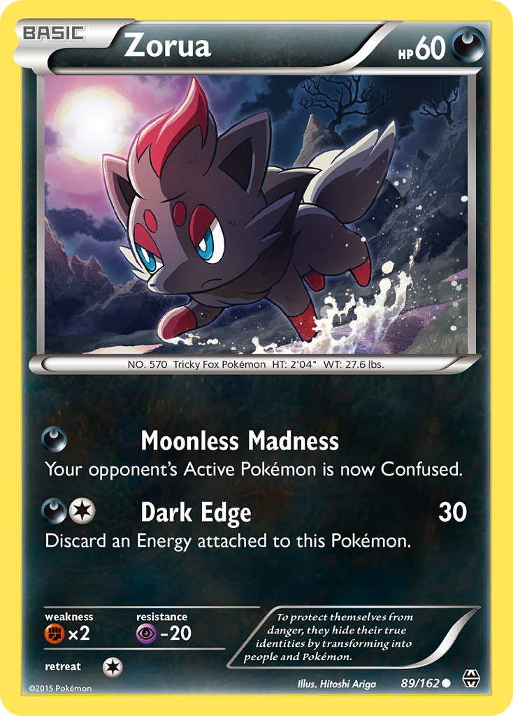 Zorua (89/162) [XY: BREAKthrough] | Rock City Comics