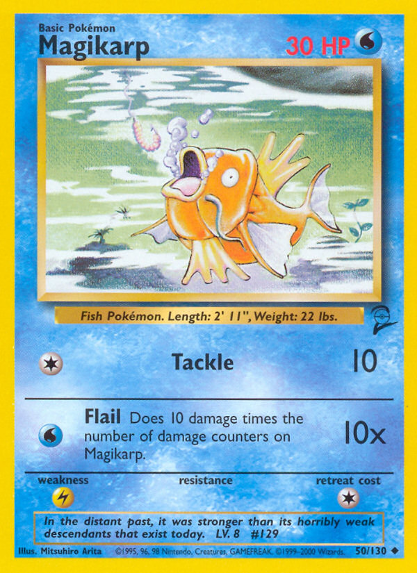 Magikarp (50/130) [Base Set 2] | Rock City Comics