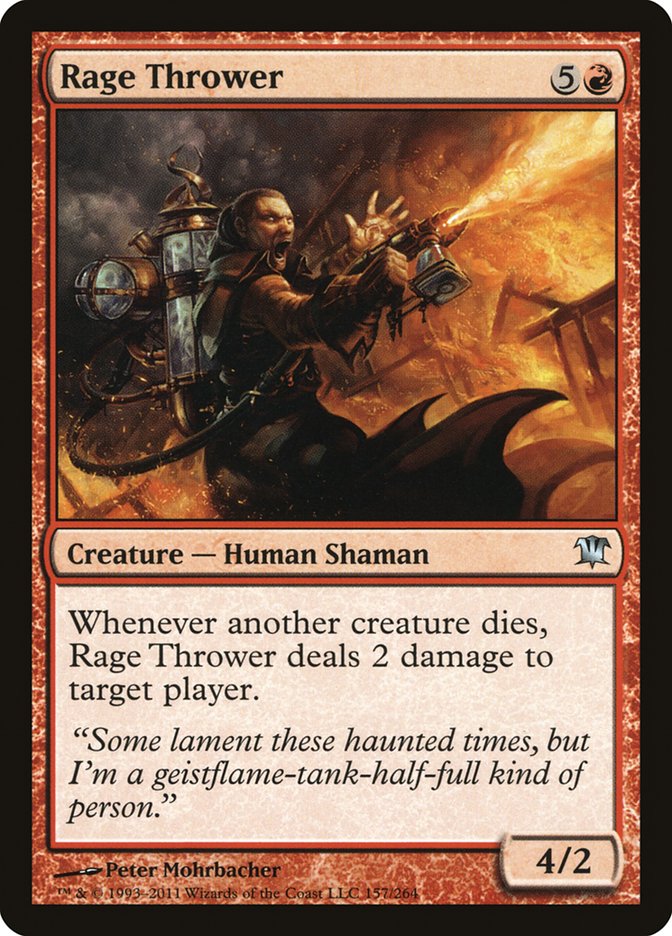 Rage Thrower [Innistrad] | Rock City Comics