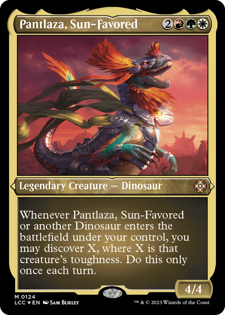 Pantlaza, Sun-Favored (Display Commander) [The Lost Caverns of Ixalan Commander] | Rock City Comics