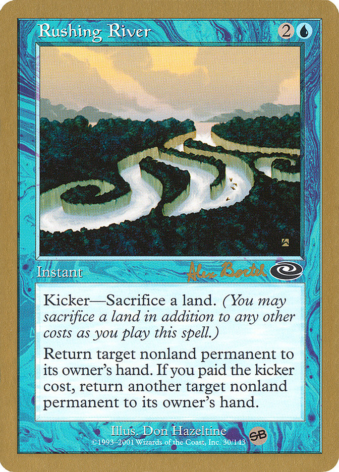 Rushing River (Alex Borteh) (SB) [World Championship Decks 2001] | Rock City Comics