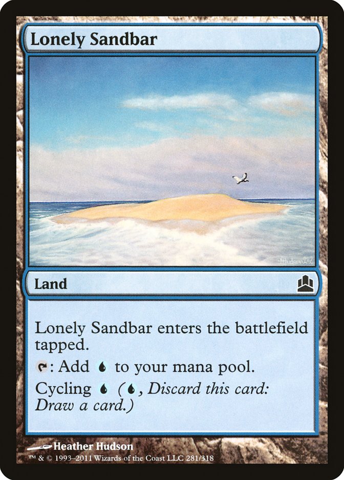 Lonely Sandbar [Commander 2011] | Rock City Comics