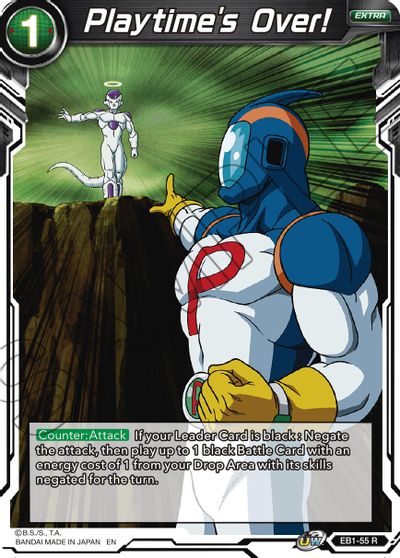 Playtime's Over! (EB1-055) [Battle Evolution Booster] | Rock City Comics