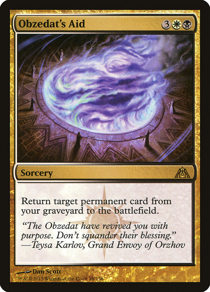Obzedat's Aid [Dragon's Maze] | Rock City Comics