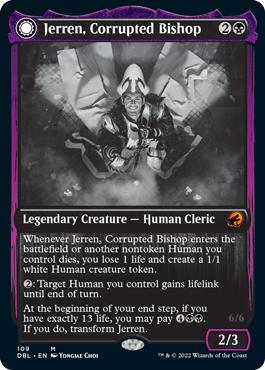 Jerren, Corrupted Bishop // Ormendahl, the Corrupted [Innistrad: Double Feature] | Rock City Comics