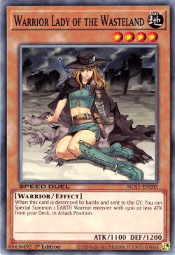 Warrior Lady of the Wasteland [SGX1-ENE05] Common | Rock City Comics