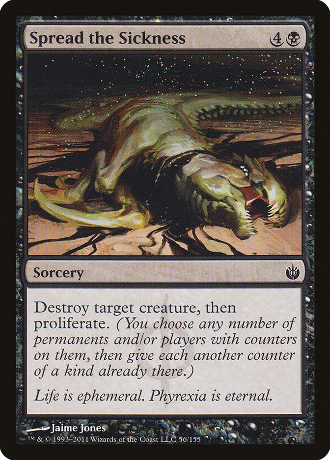 Spread the Sickness [Mirrodin Besieged] | Rock City Comics