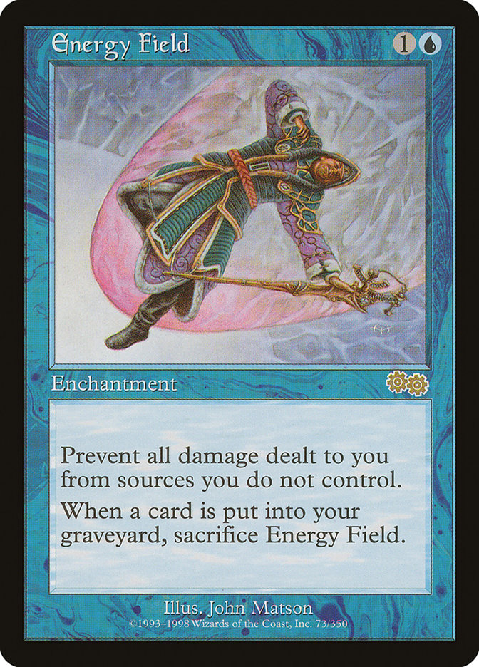Energy Field [Urza's Saga] | Rock City Comics