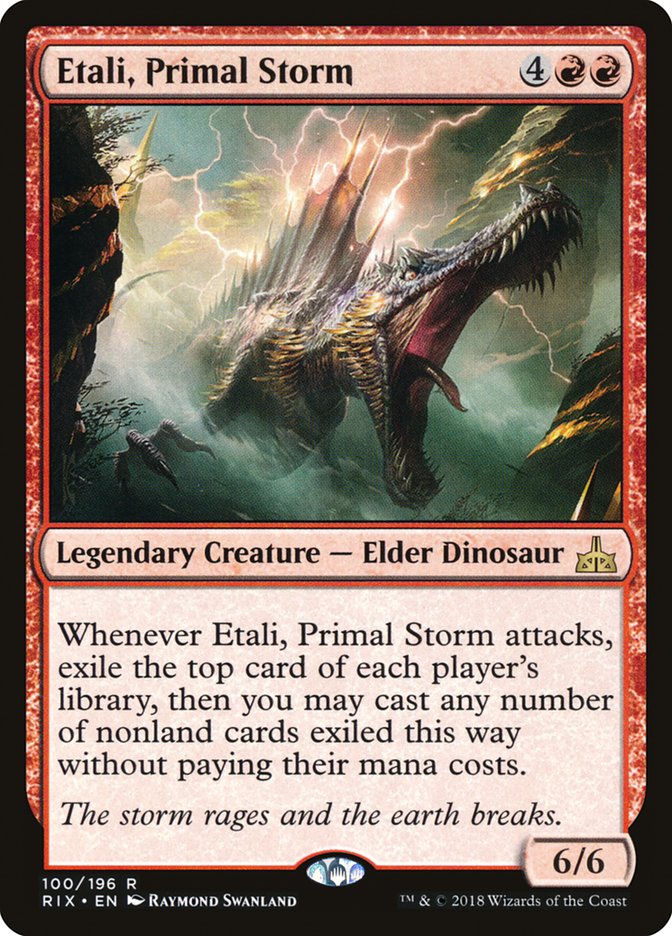 Etali, Primal Storm [Rivals of Ixalan] | Rock City Comics