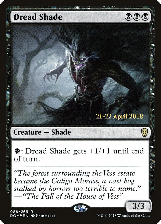 Dread Shade  [Dominaria Prerelease Promos] | Rock City Comics