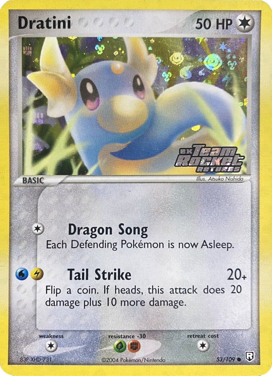 Dratini (53/109) (Stamped) [EX: Team Rocket Returns] | Rock City Comics