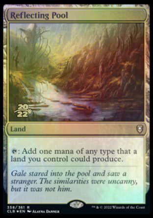 Reflecting Pool [Commander Legends: Battle for Baldur's Gate Prerelease Promos] | Rock City Comics