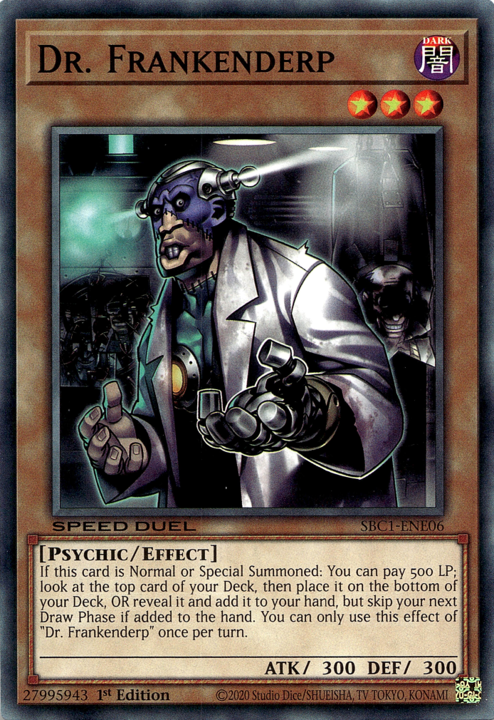 Dr. Frankenderp [SBC1-ENE06] Common | Rock City Comics