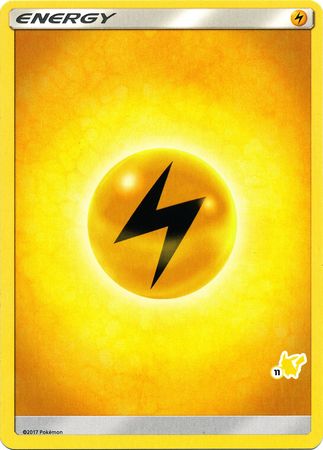 Lightning Energy (Pikachu Stamp #11) [Battle Academy 2020] | Rock City Comics