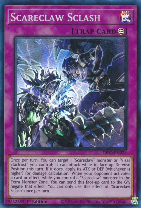 Scareclaw Sclash [DIFO-EN074] Super Rare | Rock City Comics