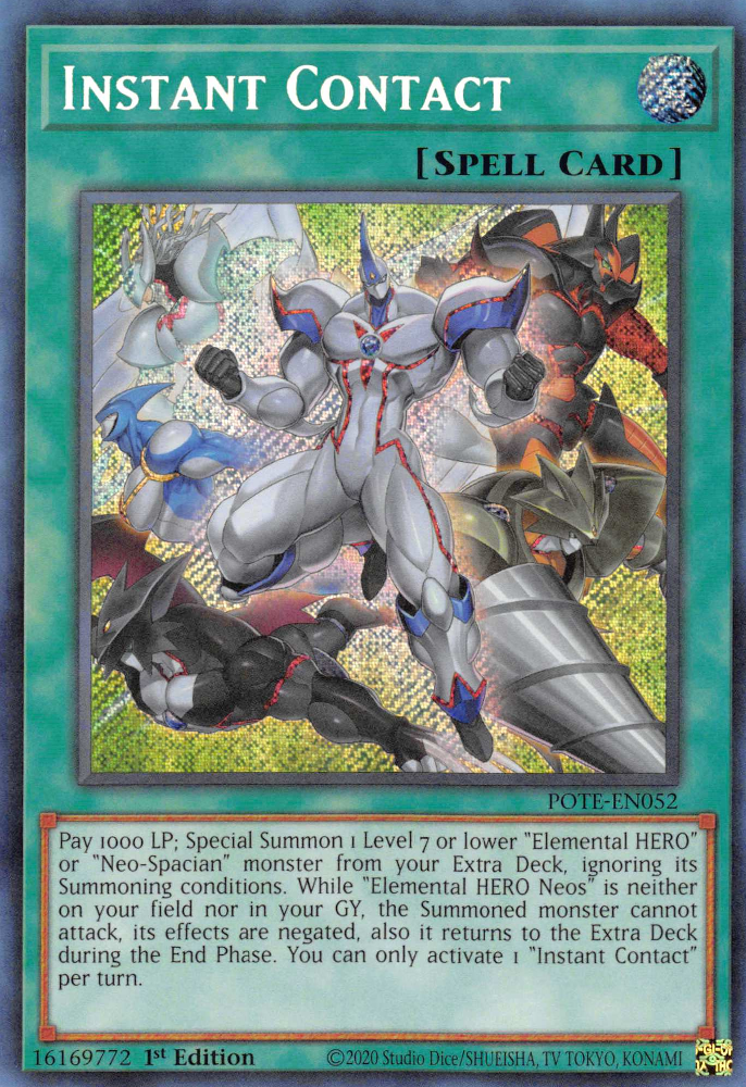 Instant Contact [POTE-EN052] Secret Rare | Rock City Comics