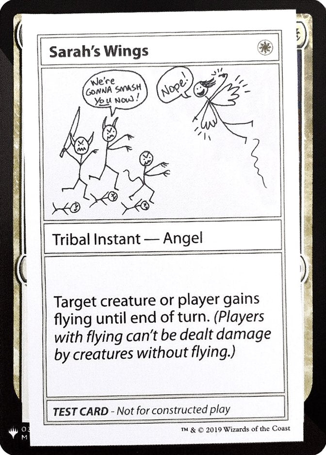 Sarah's Wings [Mystery Booster Playtest Cards] | Rock City Comics