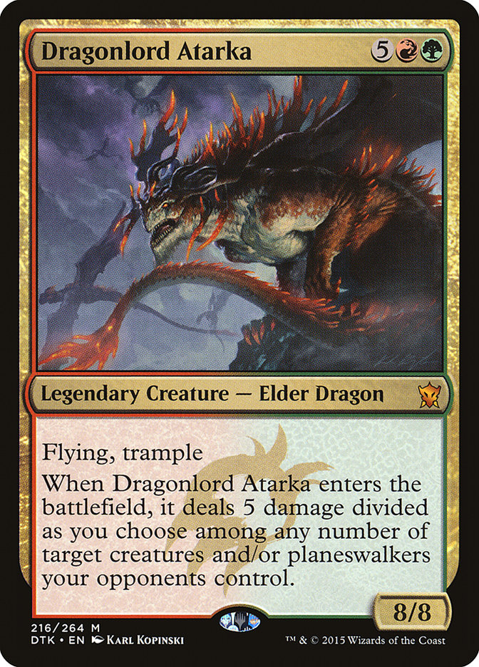 Dragonlord Atarka [Dragons of Tarkir] | Rock City Comics