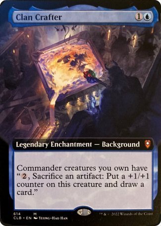 Clan Crafter (Extended Art) [Commander Legends: Battle for Baldur's Gate] | Rock City Comics