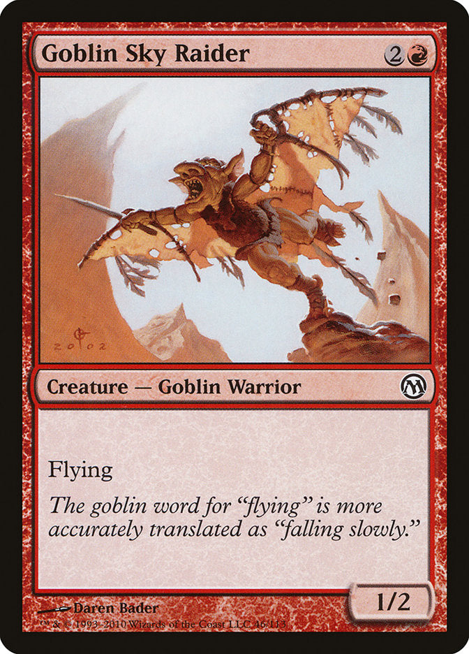 Goblin Sky Raider [Duels of the Planeswalkers] | Rock City Comics