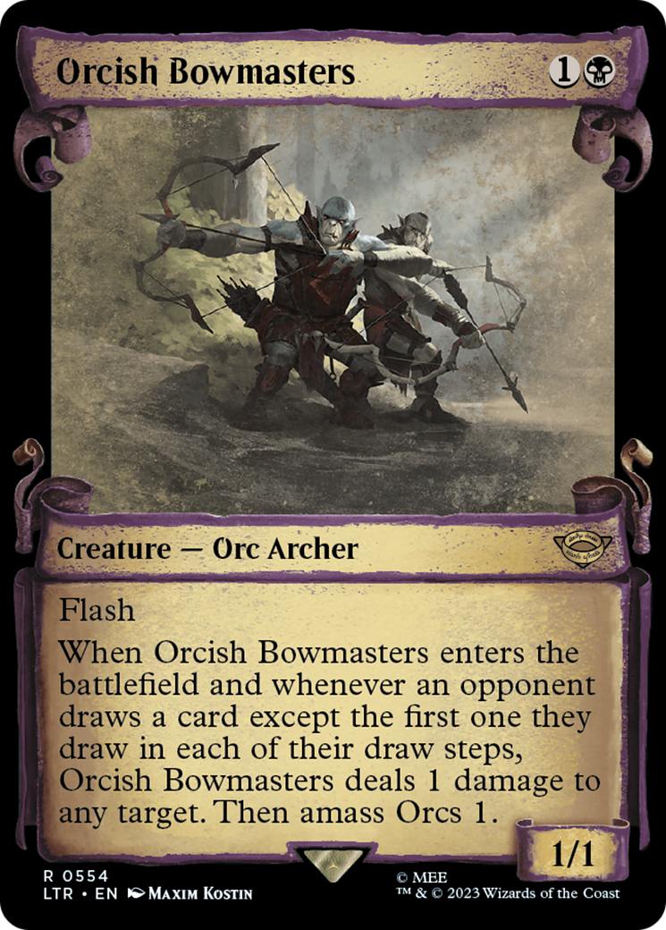 Orcish Bowmasters [The Lord of the Rings: Tales of Middle-Earth Showcase Scrolls] | Rock City Comics