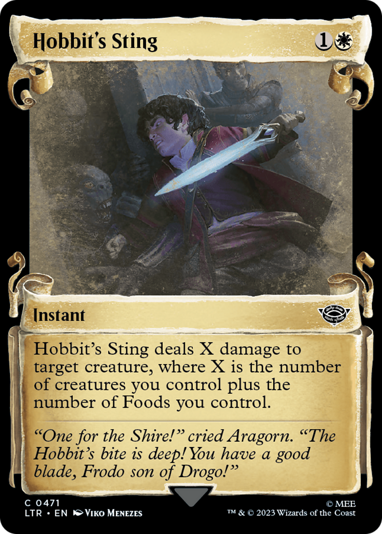 Hobbit's Sting [The Lord of the Rings: Tales of Middle-Earth Showcase Scrolls] | Rock City Comics