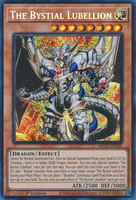 The Bystial Lubellion [MP23-EN160] Prismatic Secret Rare | Rock City Comics