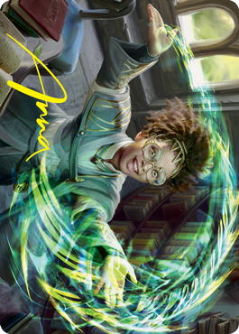 Eureka Moment Art Card (Gold-Stamped Signature) [Strixhaven: School of Mages Art Series] | Rock City Comics