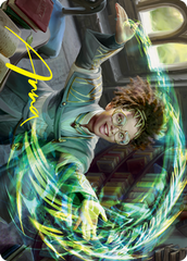 Eureka Moment Art Card (Gold-Stamped Signature) [Strixhaven: School of Mages Art Series] | Rock City Comics
